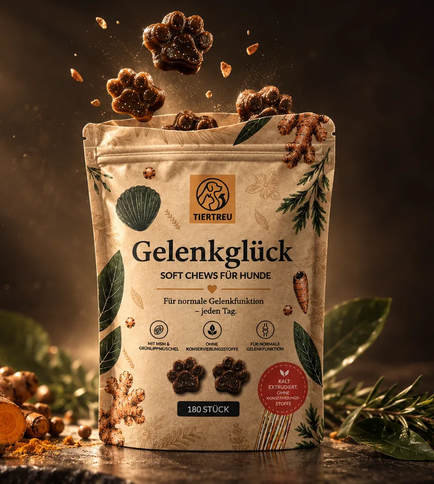 Geöffneter TIERTREU Beutel